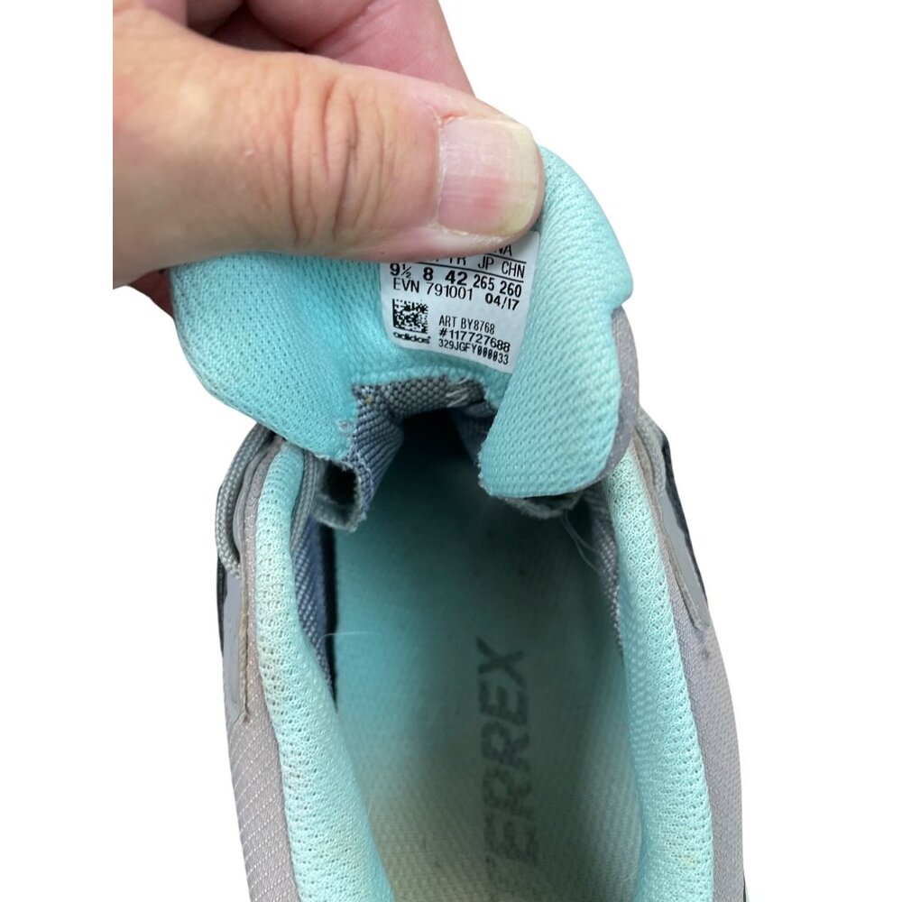 Adidas Terrex Womens GORE-TEX Gray black Hiking Sneakers Size 9.5 SKU 9304 - Picture 8 of 16